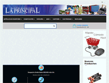 Tablet Screenshot of laprincipal.cl